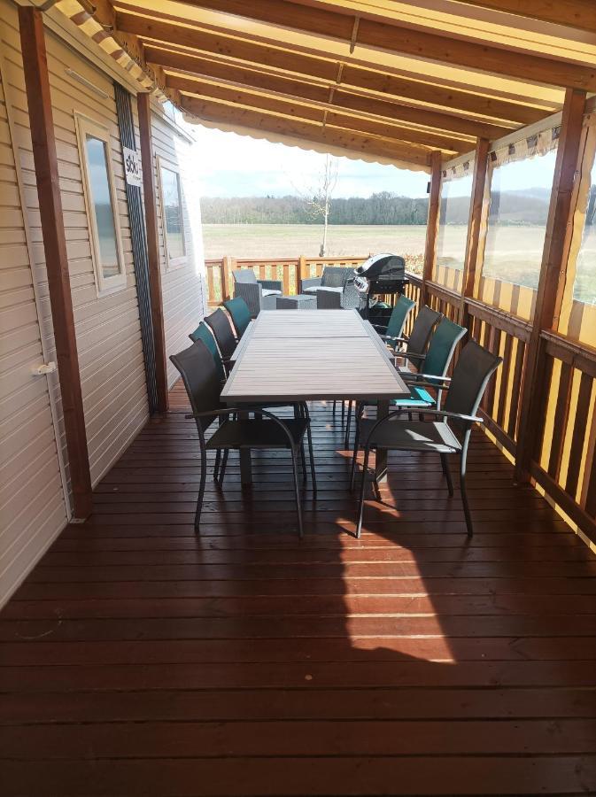 Mobil Home Le Galland De Dugny อังแซ็ง ภายนอก รูปภาพ